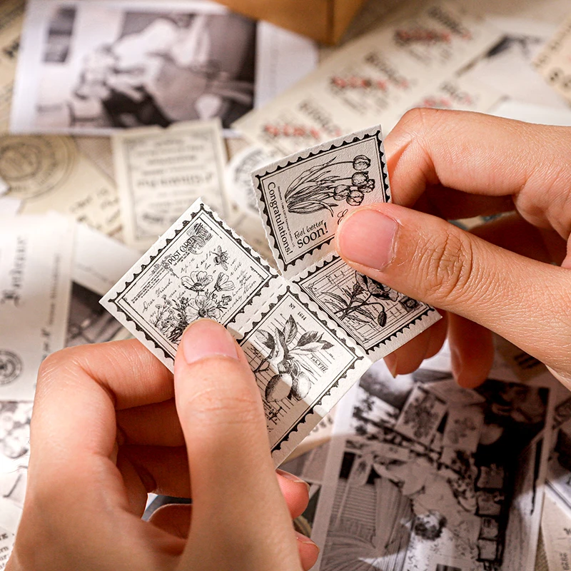 80 шт. антикварные билеты штампы этикетки бумажные материалы ретро-газетная пуля