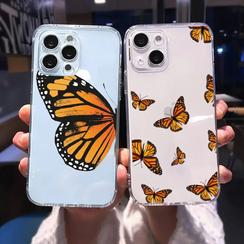 Butterfly Glitter Leaves Phone Case For iphone 13 12 11 8 7 plus mini x xs xr pro max Transparent soft
Butterfly Glitter Leaves Phone Case For iphone 13 12 11 8 7 plus mini x xs xr pro max Transparent soft