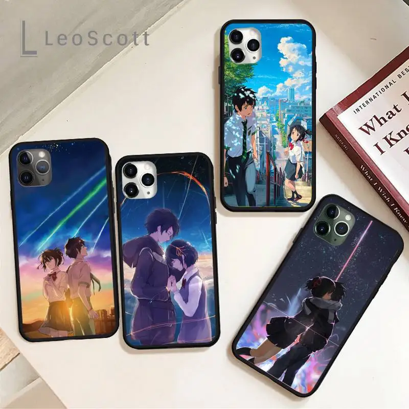 Japanese anime your name Phone Case for iPhone 11 12 pro XS MAX 8 7 6 6S Plus X 5S SE 2020 XR Soft silicone Cover Funda Shell 
Japanese anime your name Phone Case for iPhone 11 12 pro XS MAX 8 7 6 6S Plus X 5S SE 2020 XR Soft silicone Cover Funda Shell