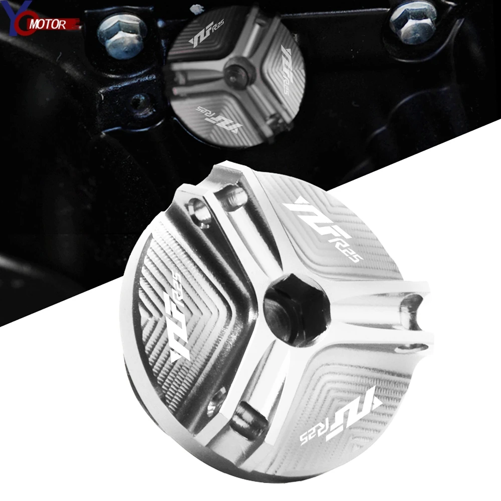 For YAMAHA YZF-R25 yzf R25 2015-2019 2018 2017 YZFR25 CNC Aluminum Accessories Motorcycle Engine Oil Cap Bolt Screw Filler Cover
For YAMAHA YZF-R25 yzf R25 2015-2019 2018 2017 YZFR25 CNC Aluminum Accessories Motorcycle Engine Oil Cap Bolt Screw Filler Cover