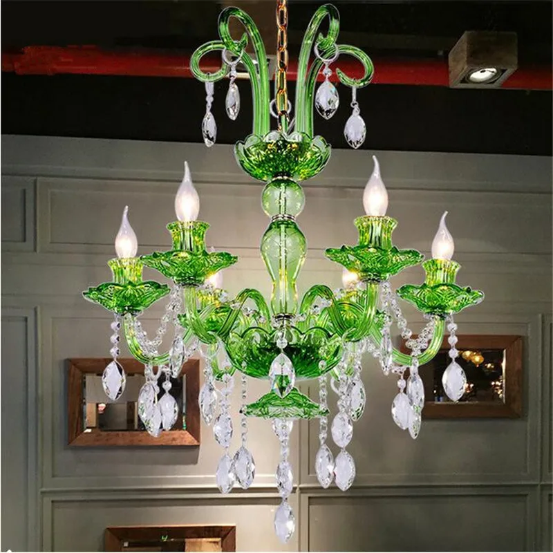 Modern led chandelier for Dining room Bedroom Kitchen light Fixtures lustre de cristal teto Blue Green Color glass Chandelier
Modern led chandelier for Dining room Bedroom Kitchen light Fixtures lustre de cristal teto Blue Green Color glass Chandelier