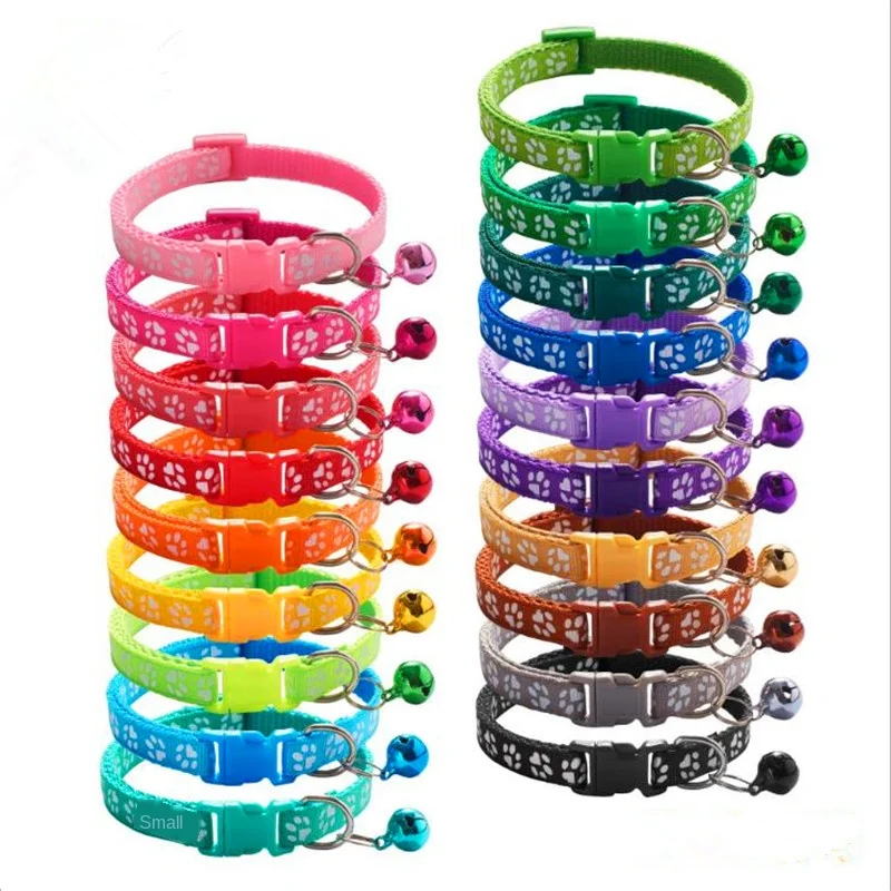 WHOPET Pet Dog Cat Collar Adjustable Buckles With Bell Cat Collar Pet Supplies Accessories for Small Dog Chihuahua Bulldogs
WHOPET Pet Dog Cat Collar Adjustable Buckles With Bell Cat Collar Pet Supplies Accessories for Small Dog Chihuahua Bulldogs