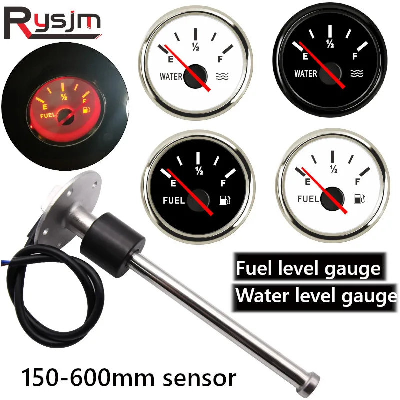 Universal 52mm Digital Fuel Level Gauge for 0-190ohm fuel gauge Fuel Sender Unit Water Level Sensors fit marine boat yacht car
Universal 52mm Digital Fuel Level Gauge for 0-190ohm fuel gauge Fuel Sender Unit Water Level Sensors fit marine boat yacht car