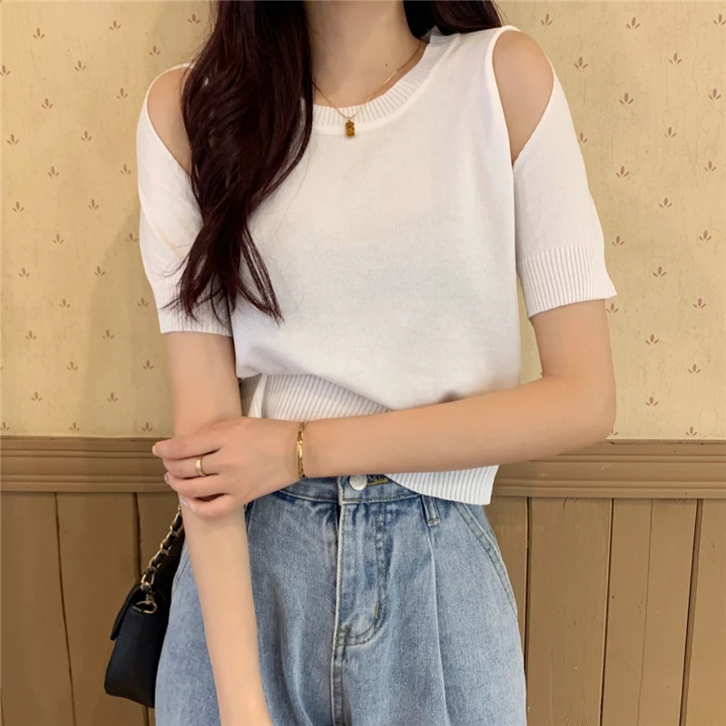 2021 Summer O Neck Short Sleeve T-shirt Women Slim Fit Women T Shirt Tight tshirt Female
2021 Summer O Neck Short Sleeve T-shirt Women Slim Fit Women T Shirt Tight tshirt Female