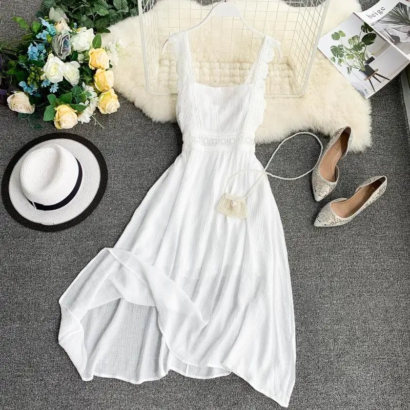 YIZZHOY Summer New Arrival Dress Women Strapless Sweet Party Dresses Sleeveless Floral Lace Patchwork Dress High Waist Vestido
YIZZHOY Summer New Arrival Dress Women Strapless Sweet Party Dresses Sleeveless Floral Lace Patchwork Dress High Waist Vestido