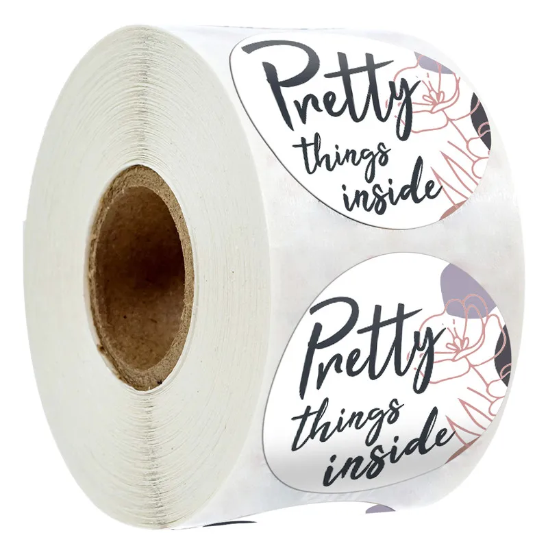 500 Pcs/Roll Seal Label Sticker 25mm Various Styles Pretty Things Inside Stickers for Small Business Packaging Thank You Sticker
500 Pcs/Roll Seal Label Sticker 25mm Various Styles Pretty Things Inside Stickers for Small Business Packaging Thank You Sticker