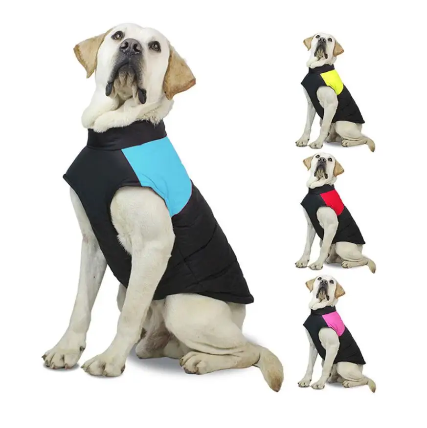 Winter Warm Dog Clothes Waterproof Pet Padded Vest Zipper Jacket Coat Small Medium Large Dogs Pug Chihuahua Cotton Padded Coat
Winter Warm Dog Clothes Waterproof Pet Padded Vest Zipper Jacket Coat Small Medium Large Dogs Pug Chihuahua Cotton Padded Coat