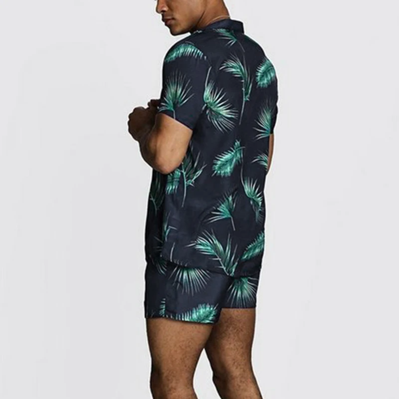 2021 fashion men's summer Hawaiian suit two-piece lapel button shirt casual breathable rope shorts beach style casual streetwear
2021 fashion men's summer Hawaiian suit two-piece lapel button shirt casual breathable rope shorts beach style casual streetwear