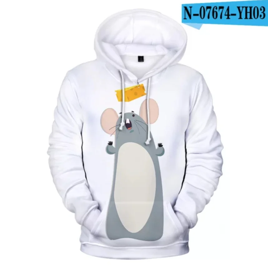 New 3D Hoodies for Men/Women Cat Mouse White&pink Hooded Tops Women's Sweatshirt Long-sleeved Tops Hoodies girls boys cute tops
New 3D Hoodies for Men/Women Cat Mouse White&pink Hooded Tops Women's Sweatshirt Long-sleeved Tops Hoodies girls boys cute tops
