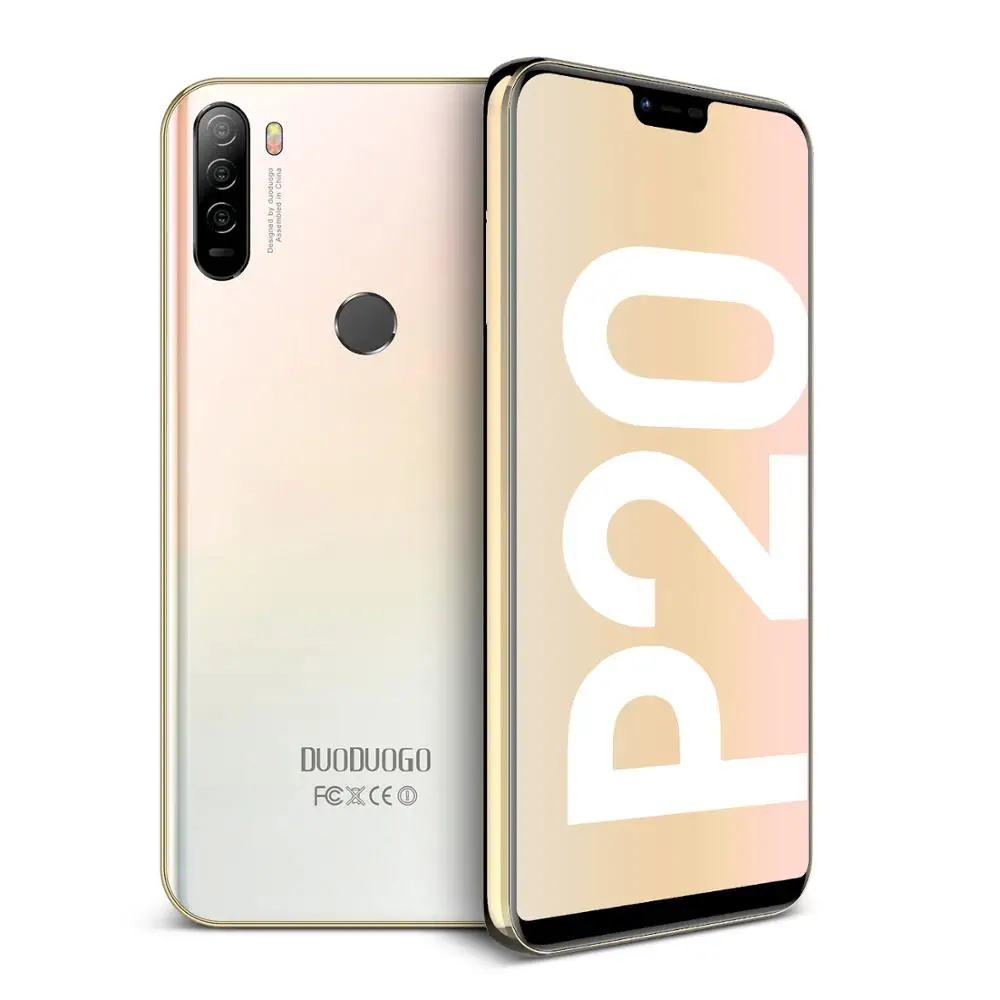 4G LTE 4 Гб + 64 DUODUOGO P20 Мобильный телефон Android 8 1 5 85 "HD ips 12MP 5MP 4200mAh отпечаток пальца