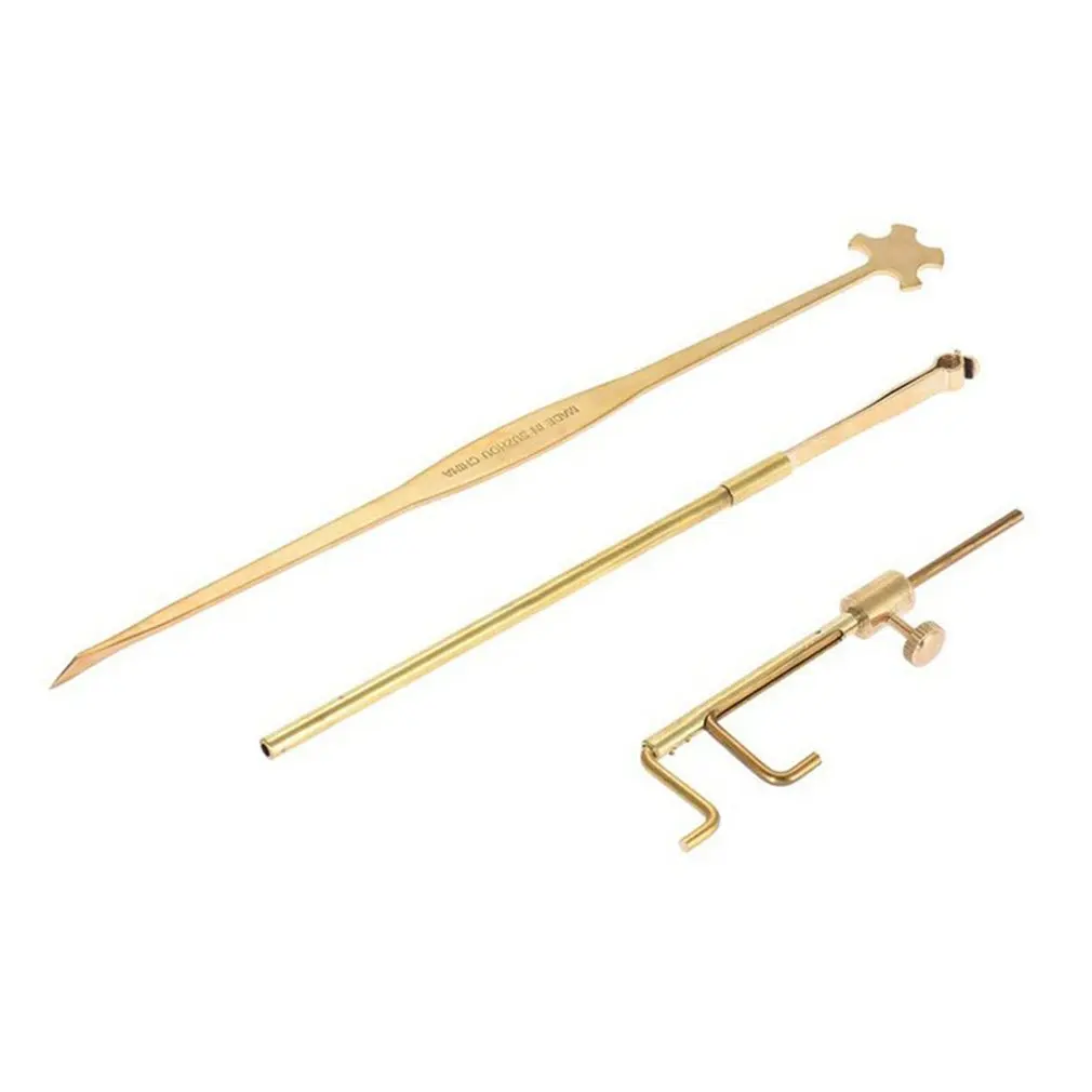Violin Sound Post Tools Set W/ Sound Post Gauge Setter Retriever Stainless Steel Violin Luthier Tools
Violin Sound Post Tools Set W/ Sound Post Gauge Setter Retriever Stainless Steel Violin Luthier Tools