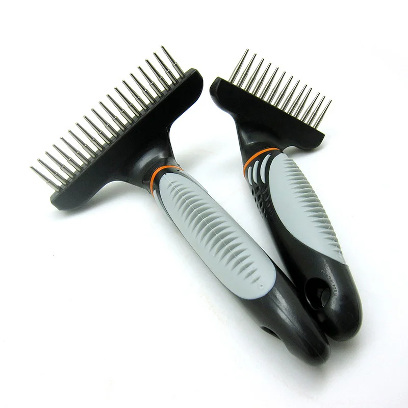 Pet Dogs Cat Combs Stainless Steel Grooming Thick Hair Removal Rake Brush for Animals Fur Shedding Comb Pet Supplies
Pet Dogs Cat Combs Stainless Steel Grooming Thick Hair Removal Rake Brush for Animals Fur Shedding Comb Pet Supplies