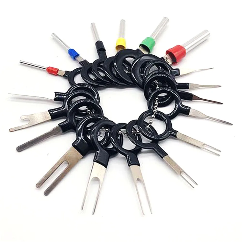 36Pcs Automotive Plug Terminal Remove Tool Car Electrical Wiring Crimp Connector Pin Extractor Kit For Car Plug Repair Tool 
36Pcs Automotive Plug Terminal Remove Tool Car Electrical Wiring Crimp Connector Pin Extractor Kit For Car Plug Repair Tool