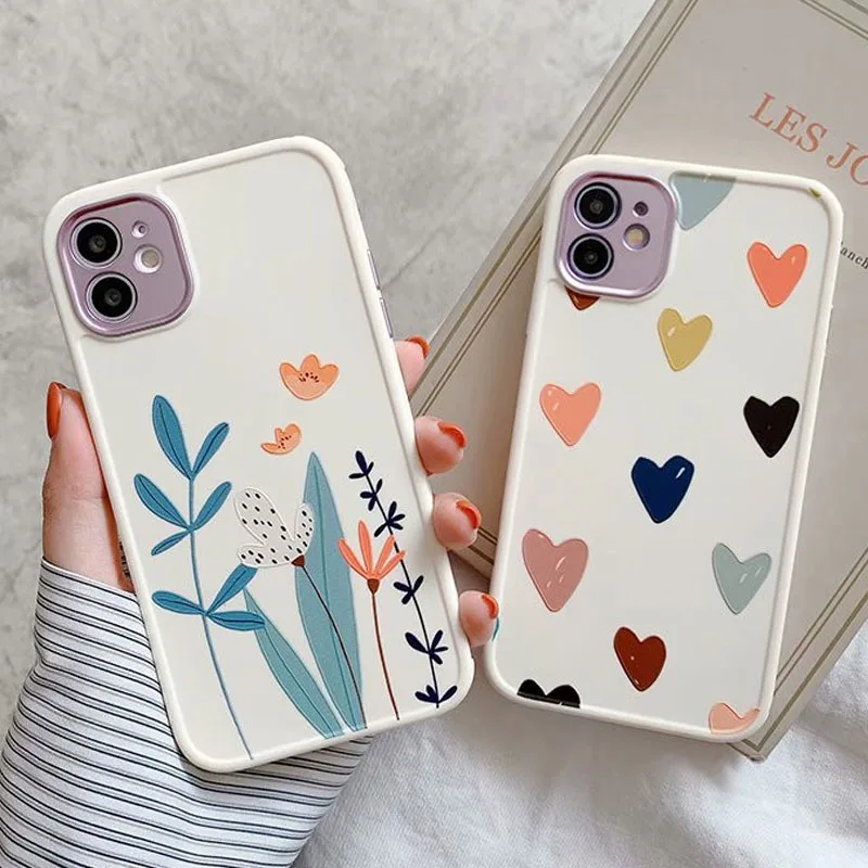 Love Heart Flower Phone Case For iPhone 13 XR XS 12 Mini 11 Pro Max 7 8 Plus X SE 2020 Silicone Electroplated Frame Back Cover
Love Heart Flower Phone Case For iPhone 13 XR XS 12 Mini 11 Pro Max 7 8 Plus X SE 2020 Silicone Electroplated Frame Back Cover