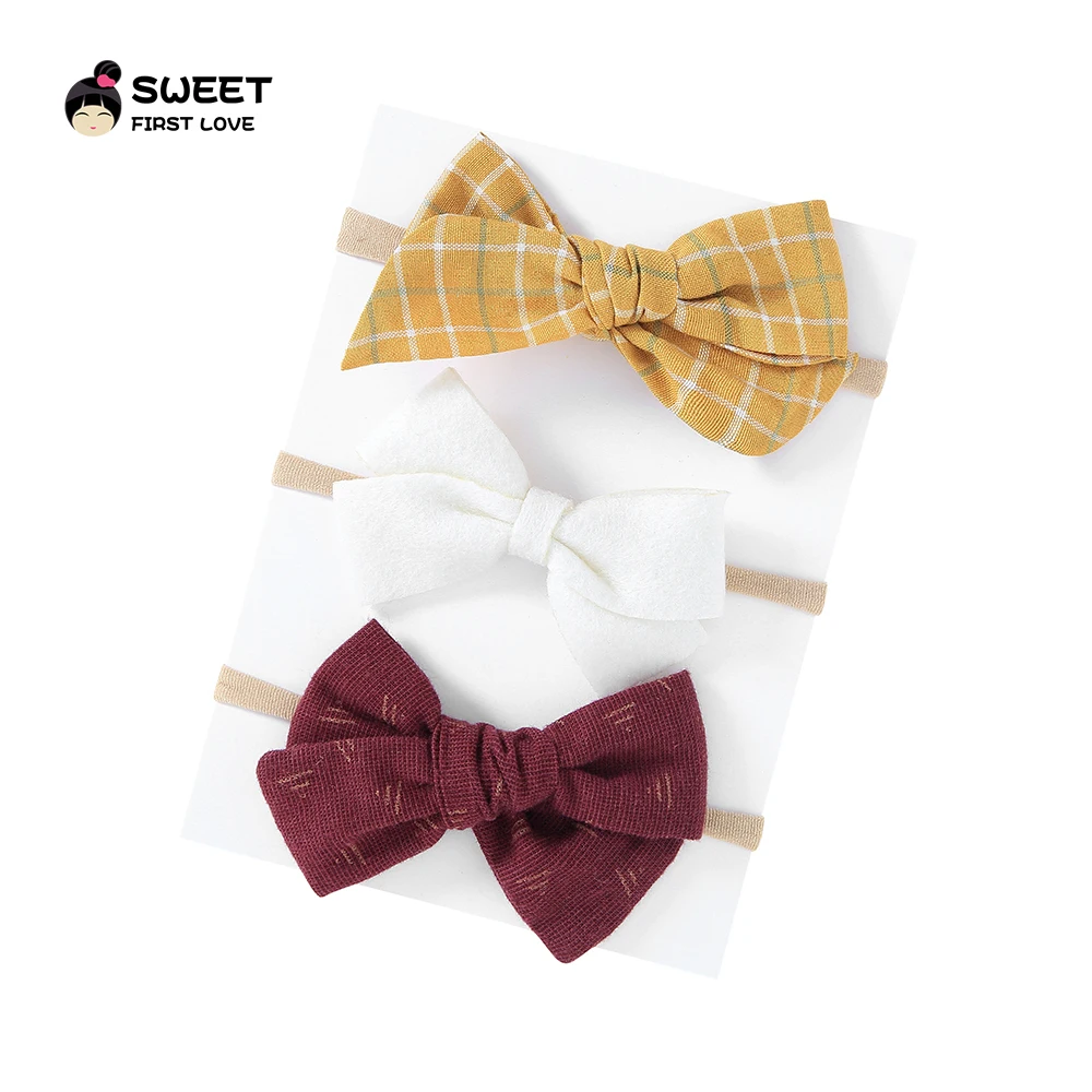 Elastic Fabric Bow Headbands For Baby Nylon Girls Hair Bows Kids Hair Turban Skinny Stretchy Rubber Velvet Hair Accessories
Elastic Fabric Bow Headbands For Baby Nylon Girls Hair Bows Kids Hair Turban Skinny Stretchy Rubber Velvet Hair Accessories
