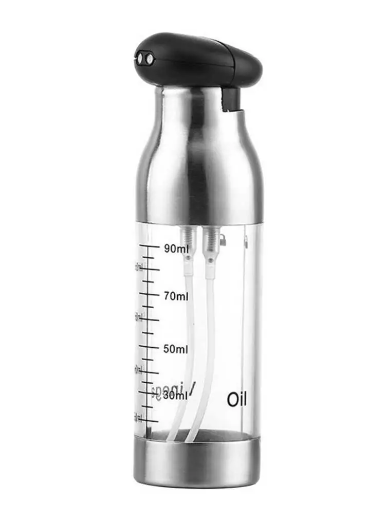 90ml Olive Oil Sprayer Kitchen Olive Oil Spray Bottle Stainless Steel Two Nozzles Cooking Oil Bottle BBQ Sprayer Cooking Tools
90ml Olive Oil Sprayer Kitchen Olive Oil Spray Bottle Stainless Steel Two Nozzles Cooking Oil Bottle BBQ Sprayer Cooking Tools