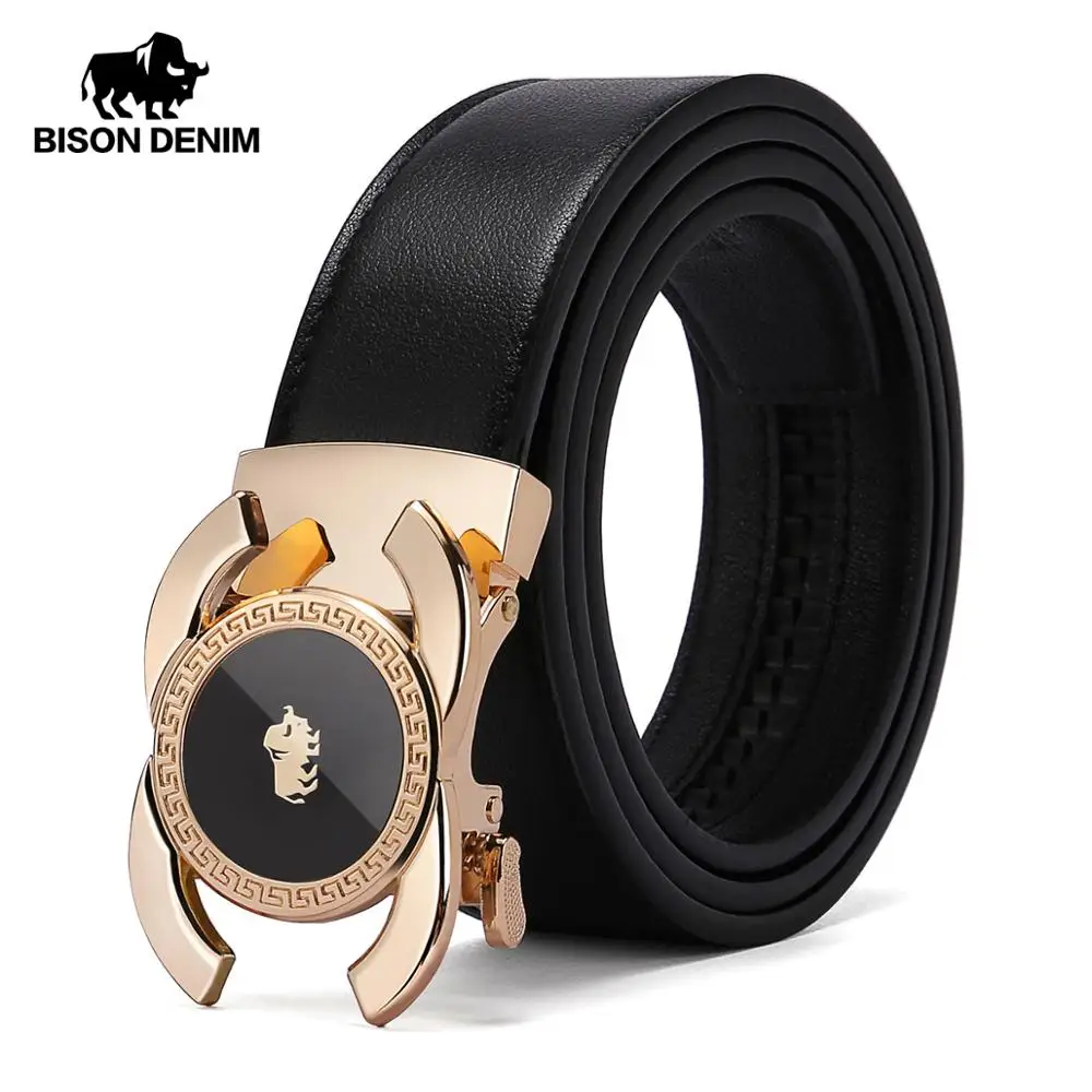 BISON DENIM High Quality Genuine Leather Men Belt Alloy Automatic Buckle Cow Genuine Leather Gift Fashion Belt for Men N71567
BISON DENIM High Quality Genuine Leather Men Belt Alloy Automatic Buckle Cow Genuine Leather Gift Fashion Belt for Men N71567