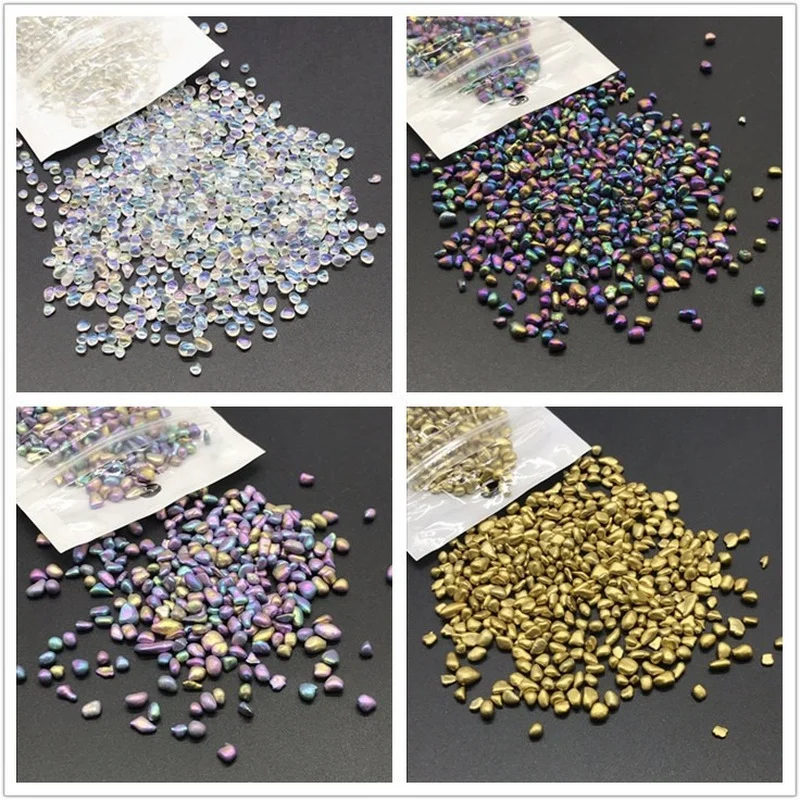20g/lot Multi-color Mixing Nail Art Crushed Glass Jewelry Stones Broken Glass Stone for DIY Epoxy Resin Filler Necklace Pendant
20g/lot Multi-color Mixing Nail Art Crushed Glass Jewelry Stones Broken Glass Stone for DIY Epoxy Resin Filler Necklace Pendant