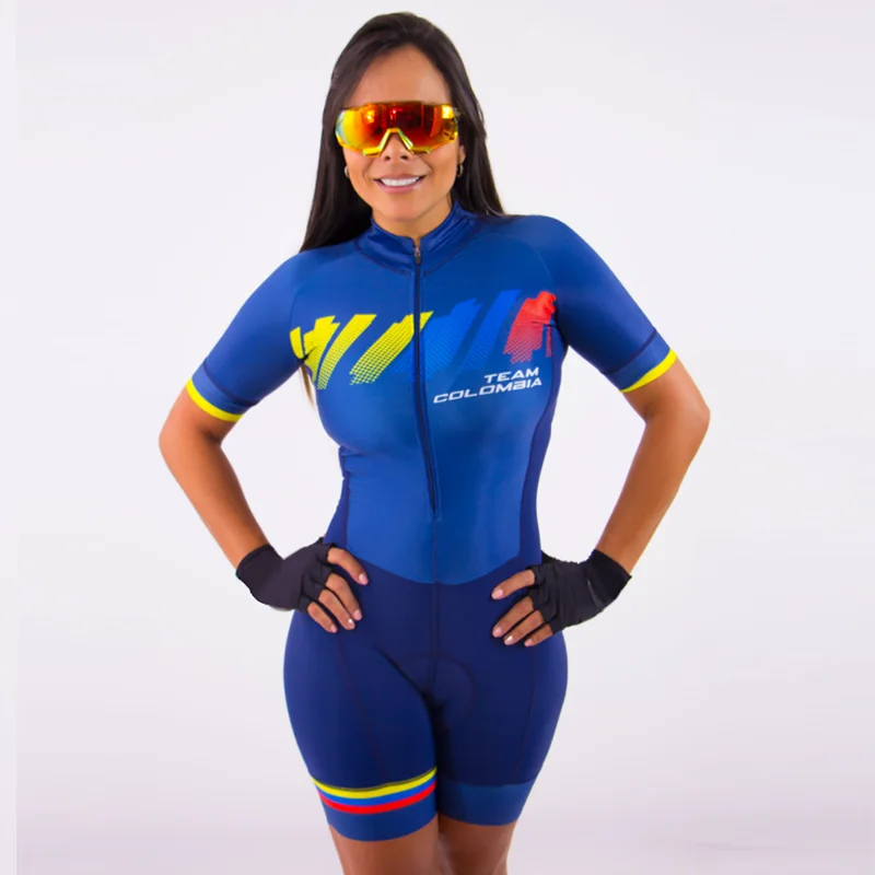 2022 new women professional team triathlon short-sleeved cycling jersey tights jumpsuit racing team uniform suit cycling jersey
2022 new women professional team triathlon short-sleeved cycling jersey tights jumpsuit racing team uniform suit cycling jersey