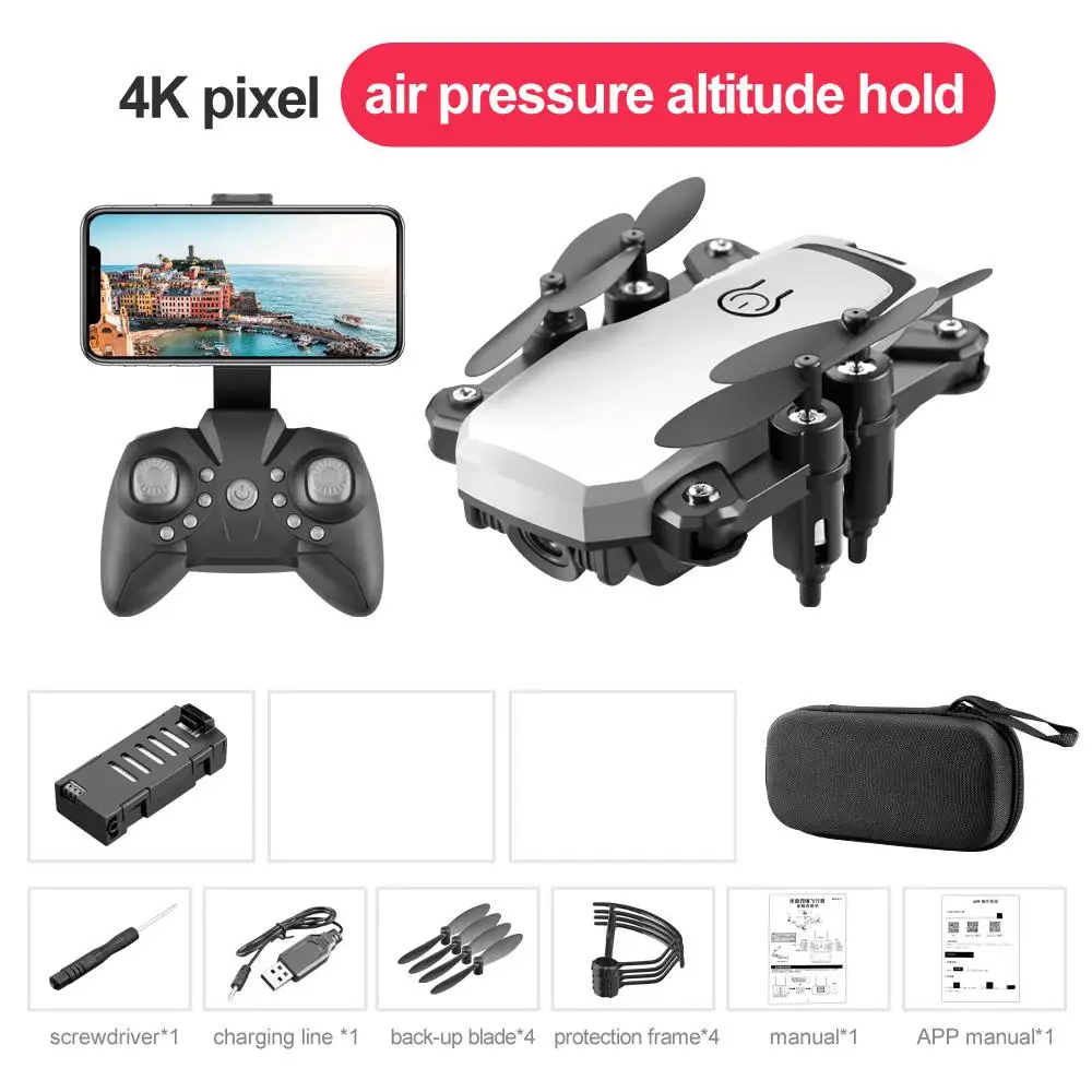 RCtown LF606 Wifi FPV складной Радиоуправляемый Дрон 4K HD камера удержание высоты 3D переворачивающийся Безголовый Радиоуправляемый вертолет
RCtown LF606 Wifi FPV складной Радиоуправляемый Дрон 4K HD камера удержание высоты 3D переворачивающийся Безголовый Радиоуправляемый вертолет