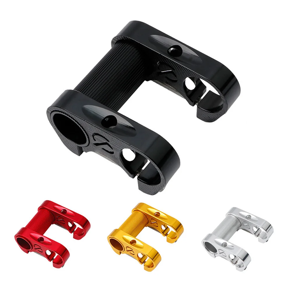 25.4 mm Folding Bicycle Double Stem extender Aluminium Alloy Ultralight Bike Hollowout Handlebar Riser Folding Bike Accessories
25.4 mm Folding Bicycle Double Stem extender Aluminium Alloy Ultralight Bike Hollowout Handlebar Riser Folding Bike Accessories
