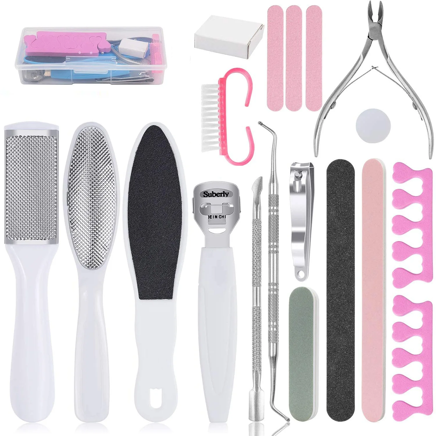 20 foot file pedicure kits, foot scrub, foot skin scrub, foot scraper, peeling pedicure tool kit, care for your feet without hur
20 foot file pedicure kits, foot scrub, foot skin scrub, foot scraper, peeling pedicure tool kit, care for your feet without hur