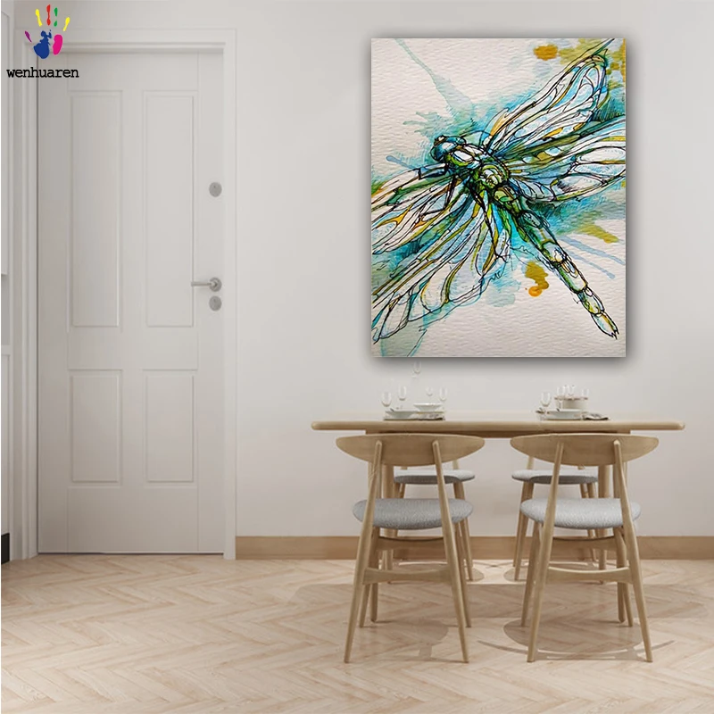 DIY colorings pictures by numbers with colors dragonfly picture drawing painting by numbers framed Home
DIY colorings pictures by numbers with colors dragonfly picture drawing painting by numbers framed Home