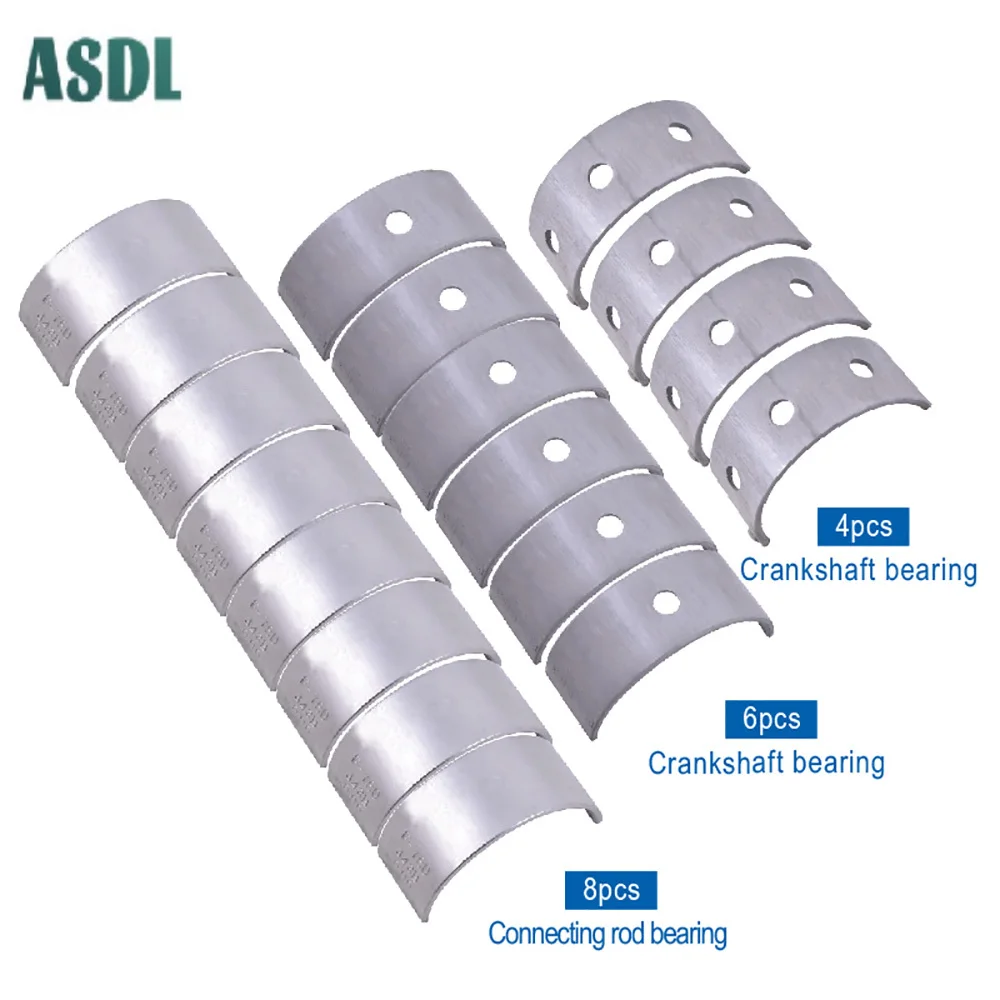 STD +25 +50 Con Rod Connecting Rod & Crankshaft Main Bearing Set for Kawasaki ZX-6R ZX6R ZX-6 2007-2012 ZX-636 ZX636 2013-2018
STD +25 +50 Con Rod Connecting Rod & Crankshaft Main Bearing Set for Kawasaki ZX-6R ZX6R ZX-6 2007-2012 ZX-636 ZX636 2013-2018