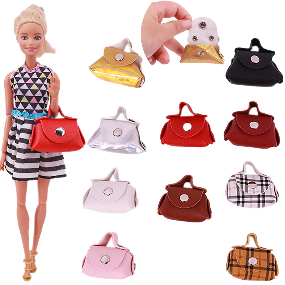 

Ручная работа 1 шт. сумка для куклы 1/6 миниатюрная сумка для покупок через плечо украшение для кукольного домика для Барби Одежда для кукол А...