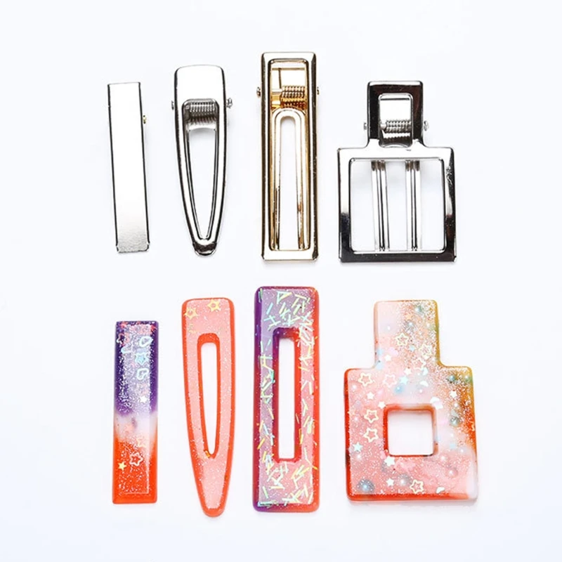 4 Shapes Handmade Hair Clips Jewelry Resin Casting Mold Geometric Hair Clip Barrettes Silicone Mold Jewelry Making Tools
4 Shapes Handmade Hair Clips Jewelry Resin Casting Mold Geometric Hair Clip Barrettes Silicone Mold Jewelry Making Tools