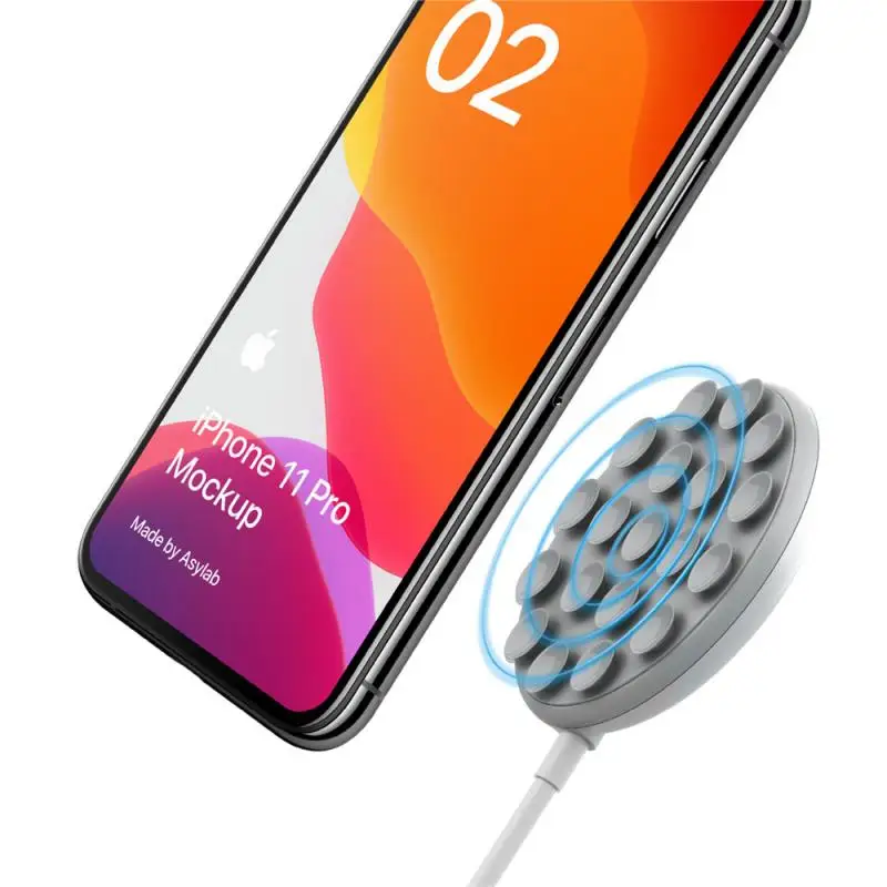 10W Suction Cup Type Fast Charging Wireless Charger For IPhone XR XS Portable Fast Wireless Charging Pad For Samsung Absorption
10W Suction Cup Type Fast Charging Wireless Charger For IPhone XR XS Portable Fast Wireless Charging Pad For Samsung Absorption
