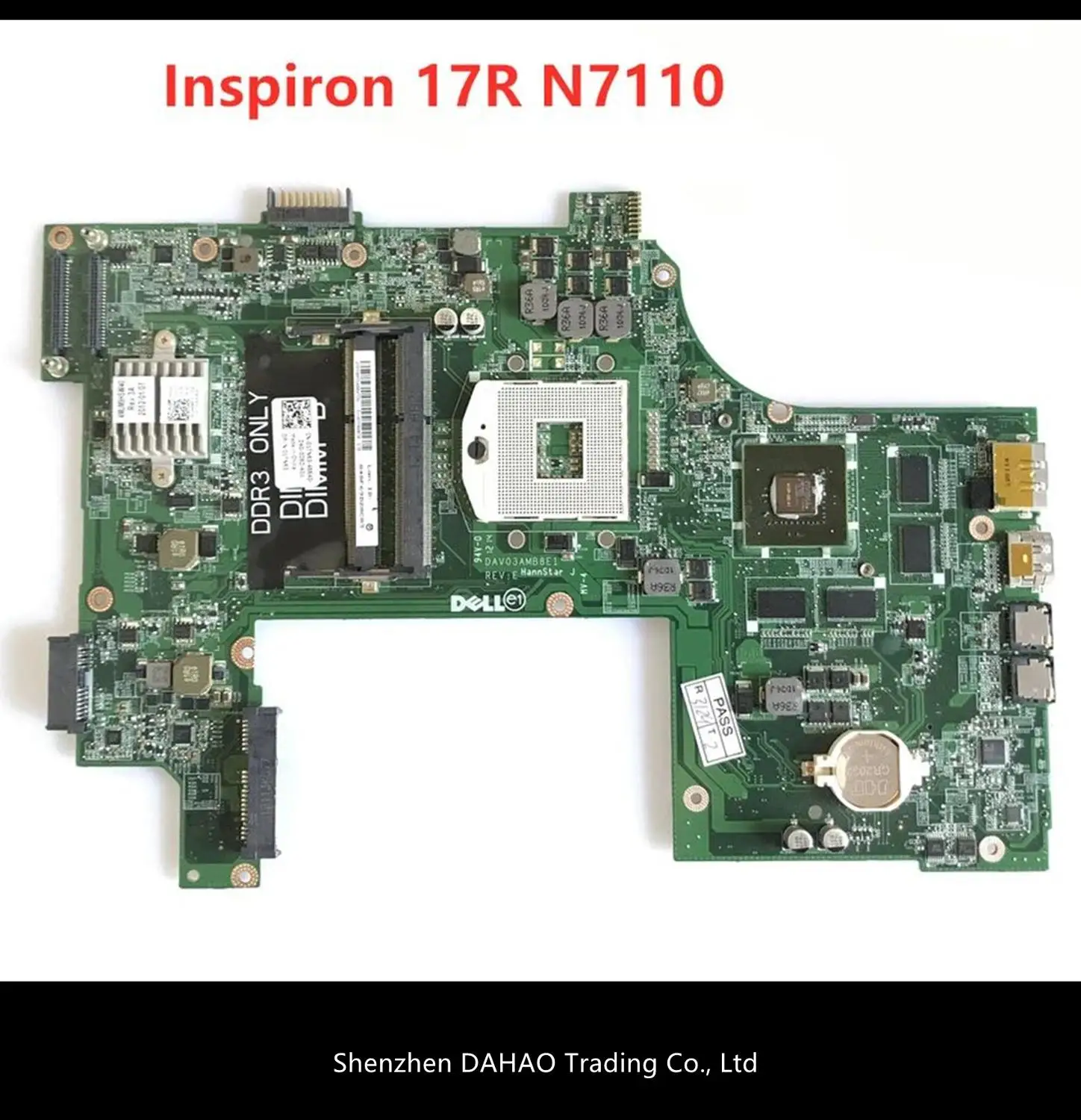 (Бесплатная доставка) Материнская плата для ноутбука DELL Inspiron 17R N7110 037F3F 09NWTG DAV03AMB8E1 с графическим процессором: 1 Гб, 100% Протестировано
(Бесплатная доставка) Материнская плата для ноутбука DELL Inspiron 17R N7110 037F3F 09NWTG DAV03AMB8E1 с графическим процессором: 1 Гб, 100% Протестировано
