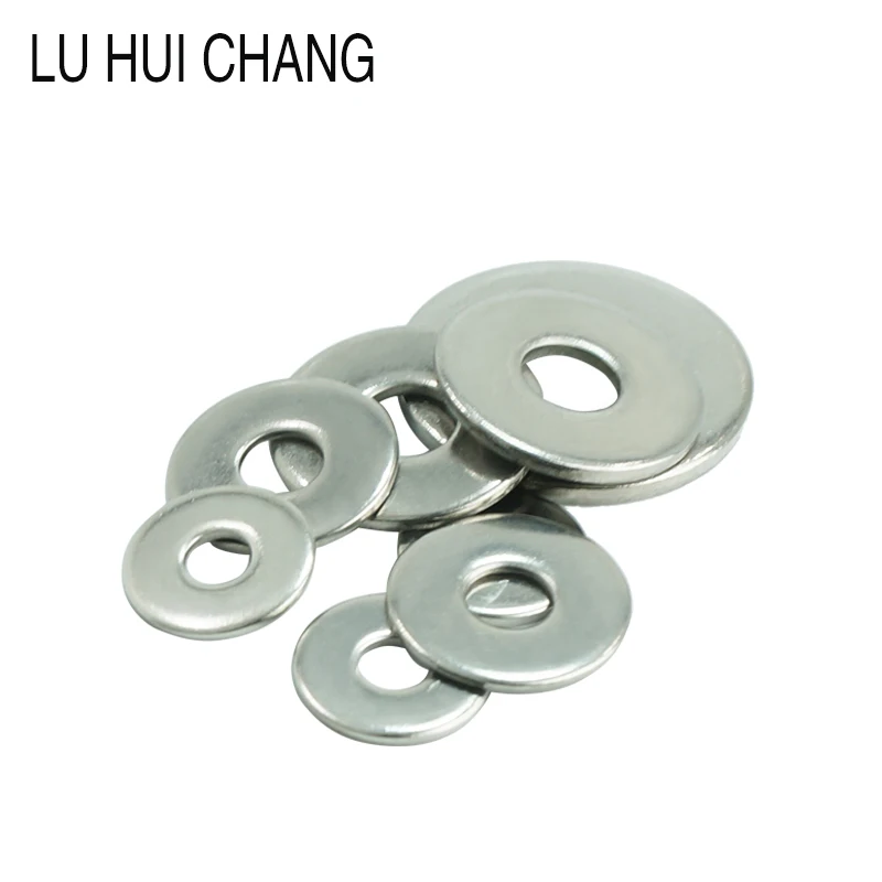 M3/M4/M5/M6/M8/M10 Washer 304 Stainless Steel Big Metal Flat Gasket Meson Plain Washer Hardware Accessories
M3/M4/M5/M6/M8/M10 Washer 304 Stainless Steel Big Metal Flat Gasket Meson Plain Washer Hardware Accessories