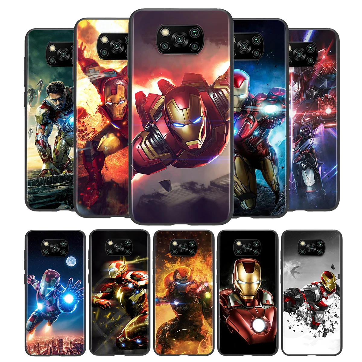 For Xiaomi Civi Play Mix 3 A2 A1 6X 5X Poco X3 NFC F3 GT M3 M2 X2 F2 Pro C3 F1 Soft Iron Man hero Black Phone Case
For Xiaomi Civi Play Mix 3 A2 A1 6X 5X Poco X3 NFC F3 GT M3 M2 X2 F2 Pro C3 F1 Soft Iron Man hero Black Phone Case