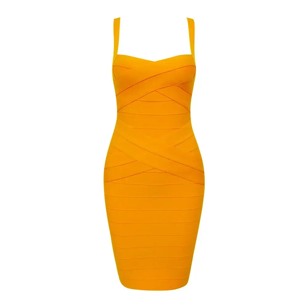 Ailigou Free Shipping Summer Fashion Sexy Strap Orange Bandage Dress 2021 Designer Party Dress Vestido
Ailigou Free Shipping Summer Fashion Sexy Strap Orange Bandage Dress 2021 Designer Party Dress Vestido