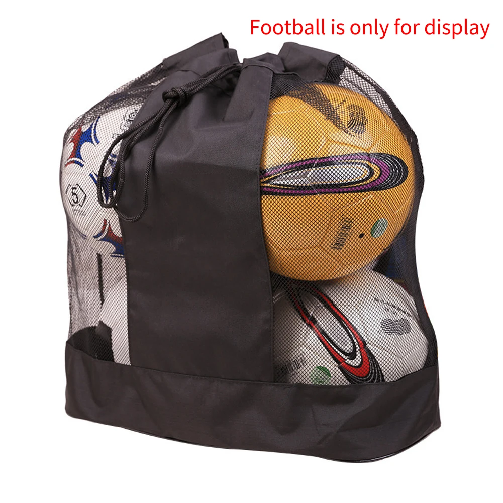 Mesh Ball Bag Easy Carry Adjustable Strap Volleyball Single Shoulder Undeformable Basketball Sack Oxford Cloth Large Capacity
Mesh Ball Bag Easy Carry Adjustable Strap Volleyball Single Shoulder Undeformable Basketball Sack Oxford Cloth Large Capacity