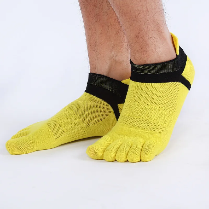 

12pcs = 6 pairs Men's summer casual cotton socks toe socks factory direct high quality Brand Meias Sox EUR39-44 Male Socks meias