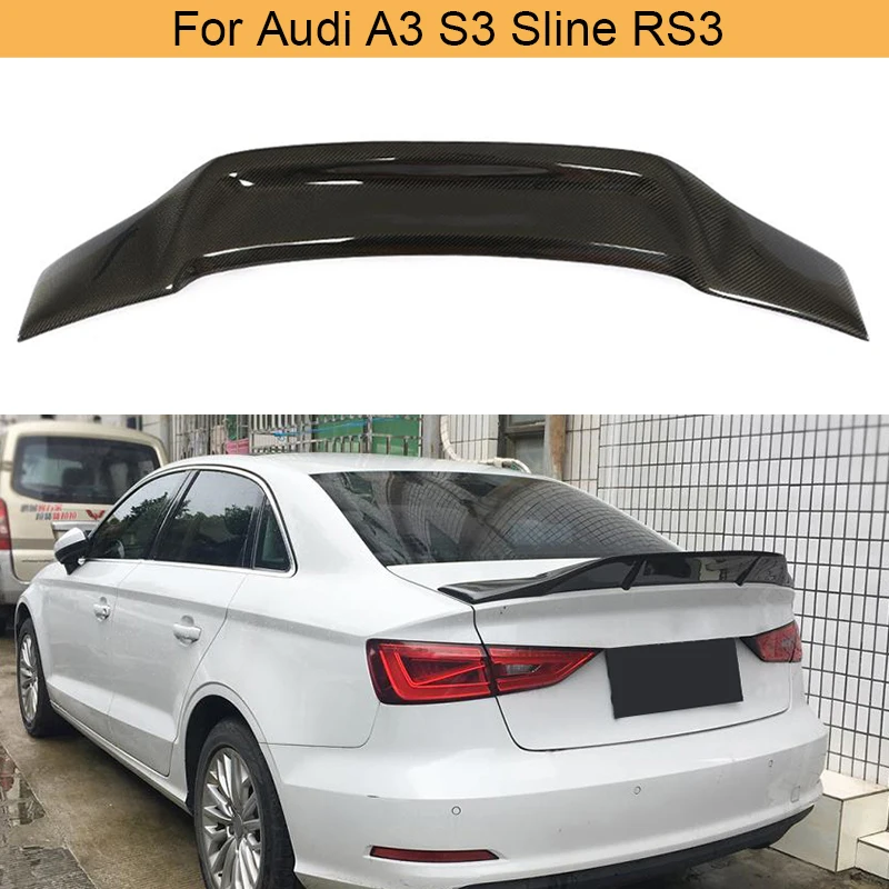 Car Rear Trunk Spoiler Wing for Audi A3 S3 Sline RS3 2014 - 2019 Rear Trunk Boot Lip Spoiler Wing Carbon Fiber
Car Rear Trunk Spoiler Wing for Audi A3 S3 Sline RS3 2014 - 2019 Rear Trunk Boot Lip Spoiler Wing Carbon Fiber