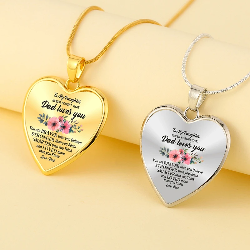 Silver&Gold Letters Heart Pendant Necklace Snake chain Elegant Wedding Valentine Birthday Gift for Family Lovers Necklaces
Silver&Gold Letters Heart Pendant Necklace Snake chain Elegant Wedding Valentine Birthday Gift for Family Lovers Necklaces