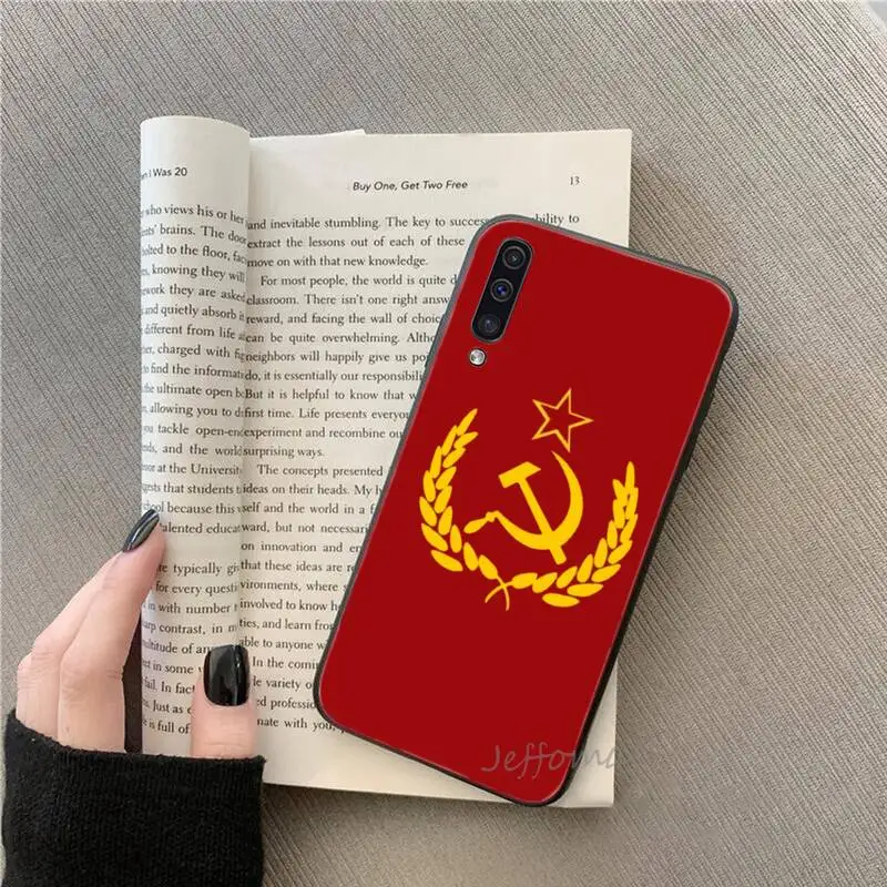 Soviet Union USSR Flag Phone Case For Samsung A20 A30 30s A40 A7 2018 J2 J7 prime J4 Plus S5 Note 9 10 Plus
Soviet Union USSR Flag Phone Case For Samsung A20 A30 30s A40 A7 2018 J2 J7 prime J4 Plus S5 Note 9 10 Plus