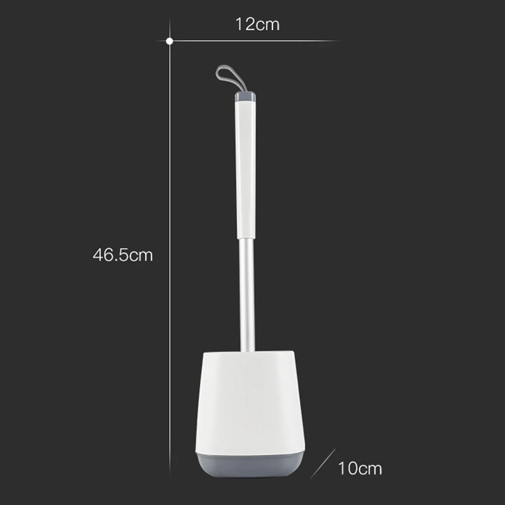 Bathroom Silicone Toilet Brush Portable Replacement Cleaning Tool Durable Scrub Long Handle Stainless Steel Accessories Home Use
Bathroom Silicone Toilet Brush Portable Replacement Cleaning Tool Durable Scrub Long Handle Stainless Steel Accessories Home Use