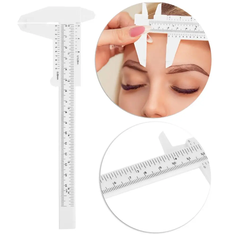 Adjustable Tattoo Eyebrow Ruler Eye brow Measure Balance Extension Ruler Shape Stencil Eye Tattoo Vernier Caliper Template Tool
Adjustable Tattoo Eyebrow Ruler Eye brow Measure Balance Extension Ruler Shape Stencil Eye Tattoo Vernier Caliper Template Tool