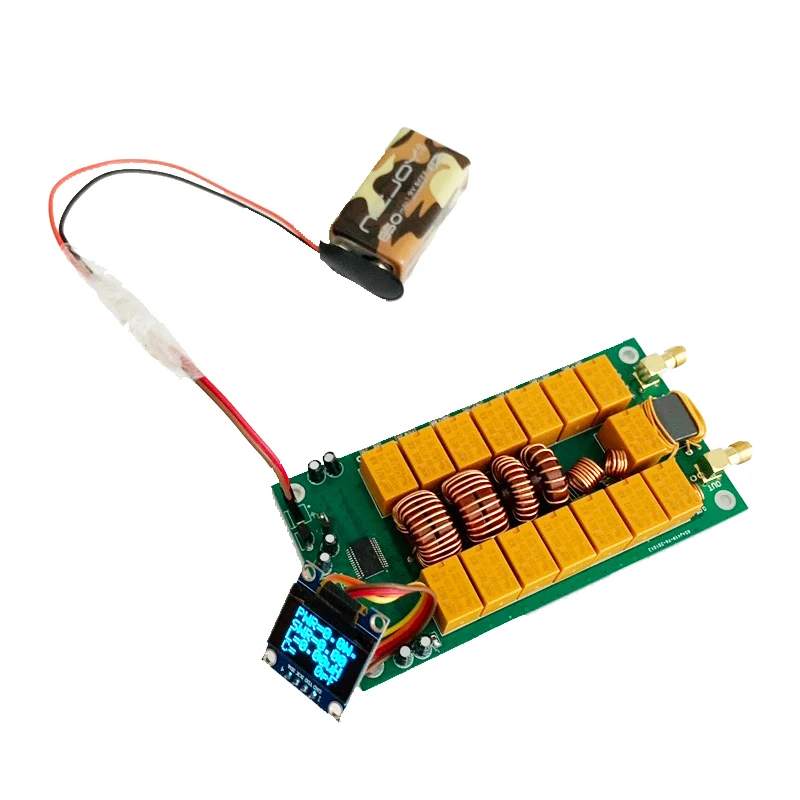 ATU-100 Automatic Antenna Tuner 1.8-50MHz 100W w/ 0.96-Inch OLED Display Finished Board Assembled
ATU-100 Automatic Antenna Tuner 1.8-50MHz 100W w/ 0.96-Inch OLED Display Finished Board Assembled