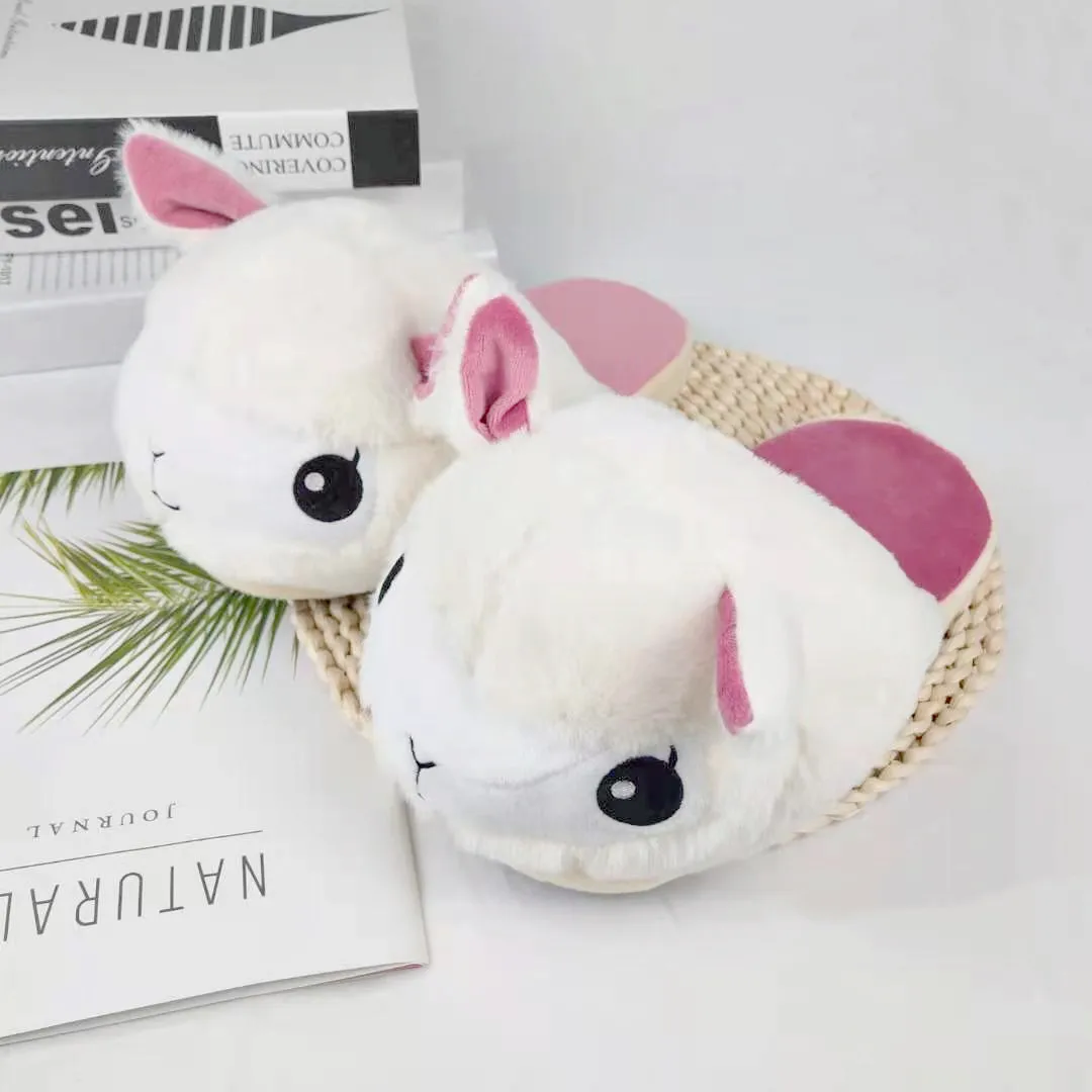 Cute Animal Alpaca Slippers For Women Furry Fur Slides Indoor Home Slippers 2021 Woman Girls Autumn Winter Fuzzy House Slipper
Cute Animal Alpaca Slippers For Women Furry Fur Slides Indoor Home Slippers 2021 Woman Girls Autumn Winter Fuzzy House Slipper