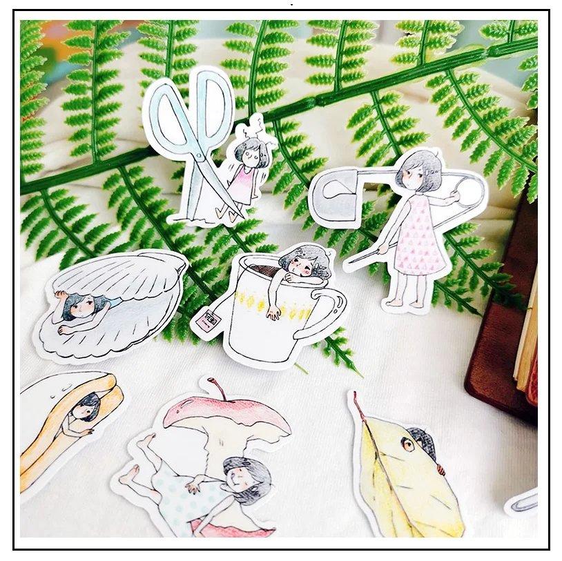 40PCS Cute cartoon girl Stickers Crafts And Scrapbooking Decorative Sticker DIY Lovely Stationery
40PCS Cute cartoon girl Stickers Crafts And Scrapbooking Decorative Sticker DIY Lovely Stationery