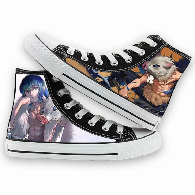 High-Q Unisex Anime Kimetsu no Yaiba Canvas Shoes 3D Demon Slayer Kamado Tanjirou Nezuko plimsolls duck shoes rope soled shoes
High-Q Unisex Anime Kimetsu no Yaiba Canvas Shoes 3D Demon Slayer Kamado Tanjirou Nezuko plimsolls duck shoes rope soled shoes
