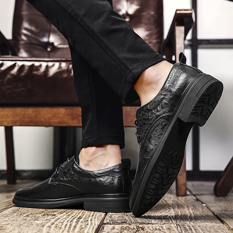 Summer Casual Shoes Casual Shoes Lather For Men Mens Formal Men's Leather Fashion Causal Pure Zapatos Hombre Cuero Formales
Summer Casual Shoes Casual Shoes Lather For Men Mens Formal Men's Leather Fashion Causal Pure Zapatos Hombre Cuero Formales