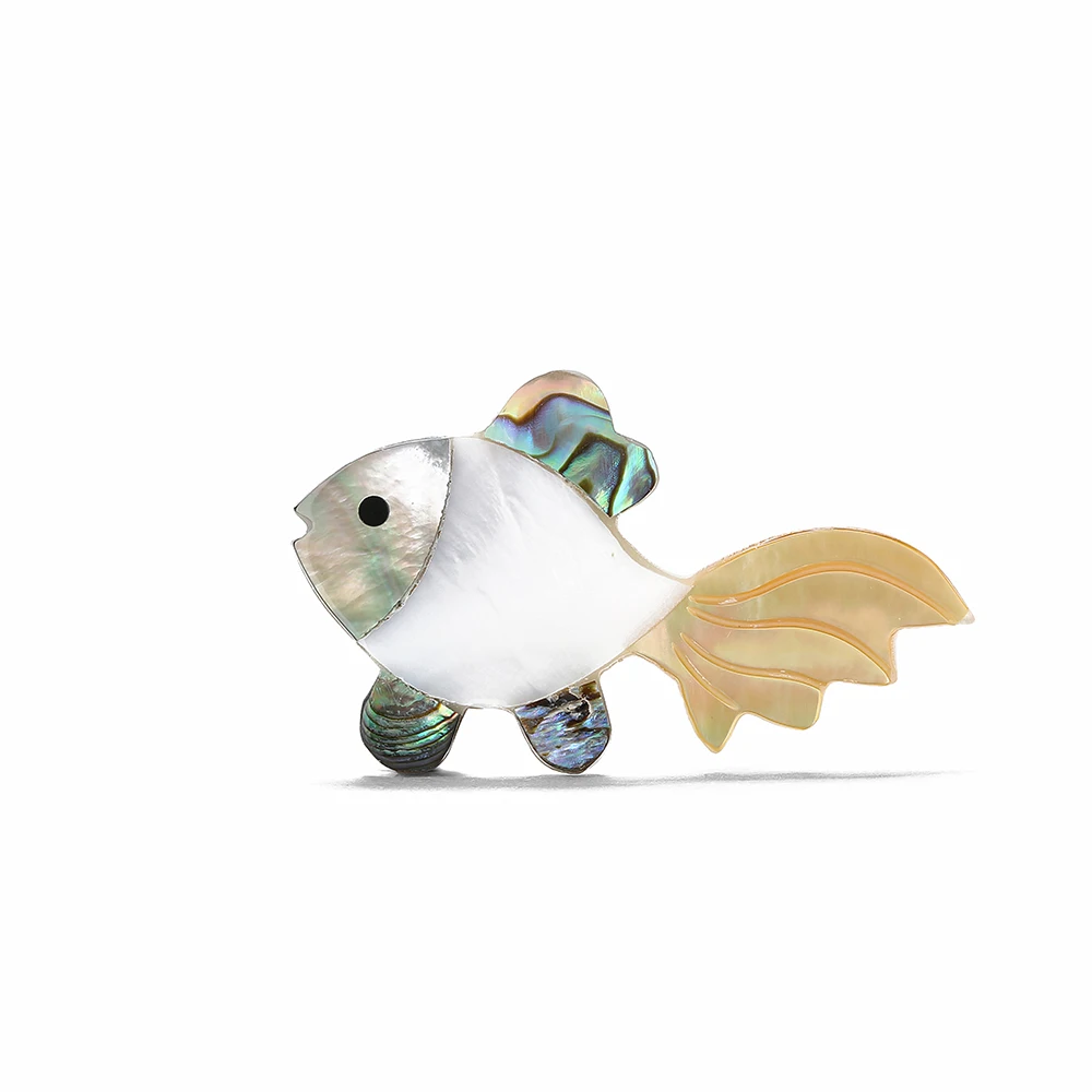 Shell Brooch Fish Shape Shell Women Banquet Daily Dress Suit Chest Special Accessories Exquisi Gifts Costume Jewelry
Shell Brooch Fish Shape Shell Women Banquet Daily Dress Suit Chest Special Accessories Exquisi Gifts Costume Jewelry