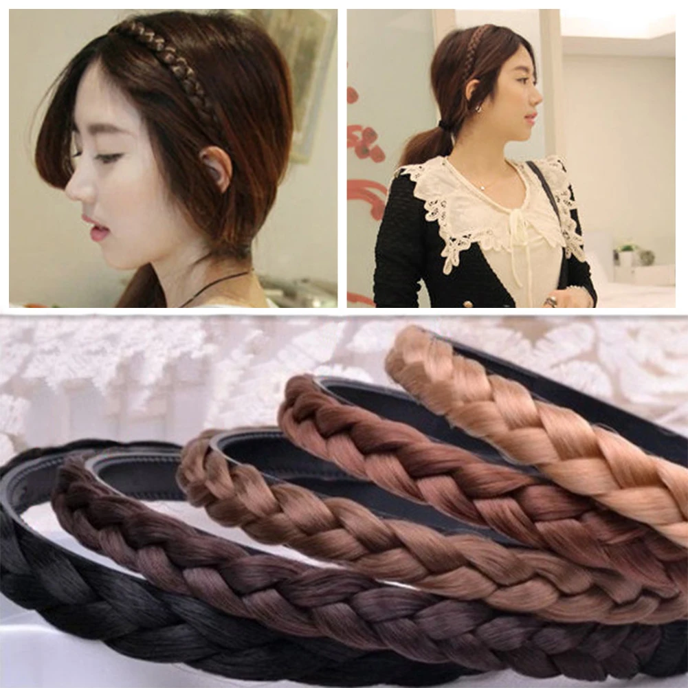 Synthetic Hair Braided Headband Classic Toothed Plaited Braids Elastic Hairpiece Women Girl Hair Accessories Hair bands
Synthetic Hair Braided Headband Classic Toothed Plaited Braids Elastic Hairpiece Women Girl Hair Accessories Hair bands