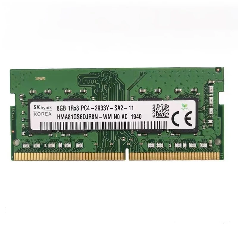 

Sk hynix RAMS DDR4 8 Гб 2933 МГц память для ноутбука 8 Гб 1Rx8 PC4-2933Y-UA2-11 DDR4 память для ноутбука 8 Гб 2933 ddr4 260PIN 1,2 в